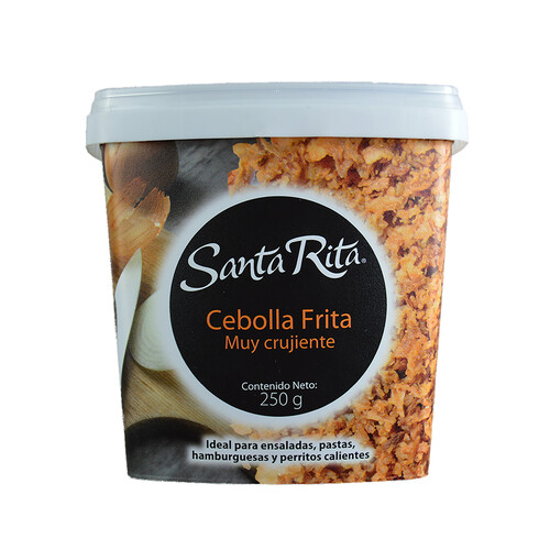 Alcampo SANTA RITA Cebolla frita muy crujiente SANTA RITA 250 g