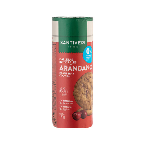 Alcampo SANTIVERI Galletas digestivas con Arándanos SANTIVERI 190 g
