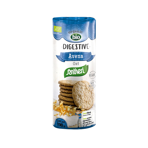 Alcampo SANTIVERI Galletas Digestive avena ecológicas SANTIVERI 190 g