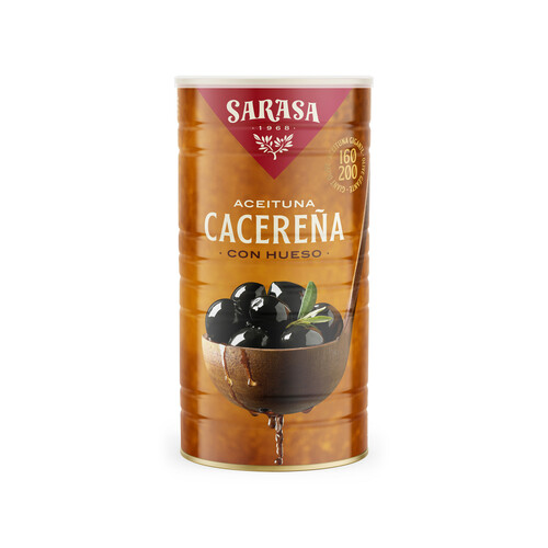 Alcampo SARASA Aceituna negra cacereña SARASA 750 g