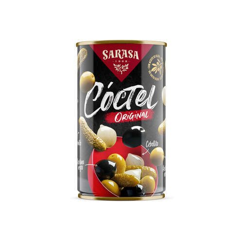 Alcampo SARASA Encurtidos surtidos SARASA lata de 150 g