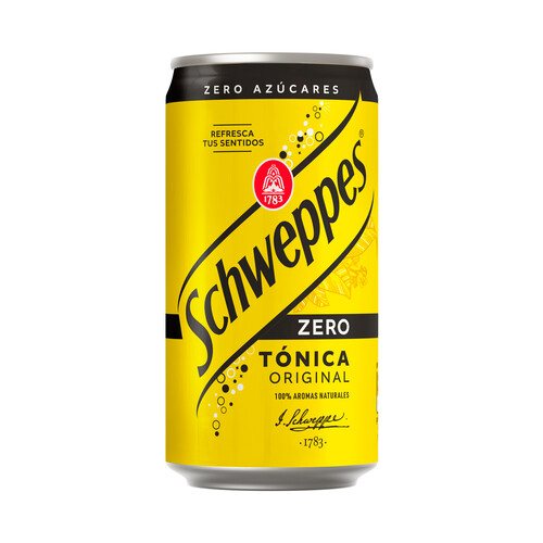 Alcampo SCHWEPPES ZERO Tónica clásica lata de 25 cl