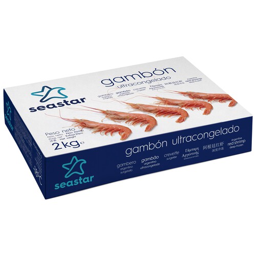 Alcampo SEASTAR Gambón ultracongelado 20/30 piezas SEASTAR 2 kg