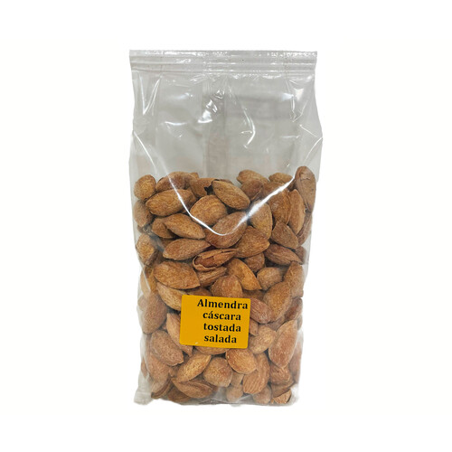 Alcampo SELF DISCOUNT Almendra con cáscara tostada y salada 300 g