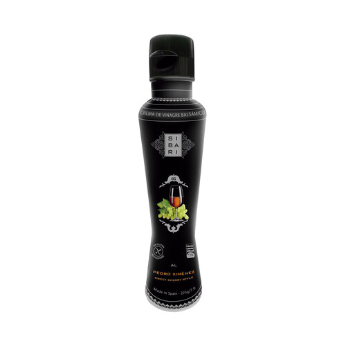 Alcampo SIBARI Crema de vinagre balsámico al Pedro Ximénez SIBARI 225 g