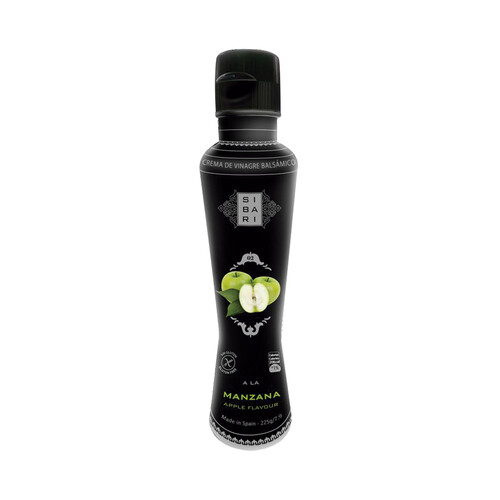 Alcampo SIBARI Crema de vinagre balsámico con sabor a manzana SIBARI 225 g