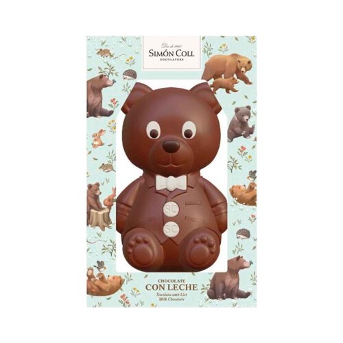 Alcampo SIMÓN COLL Osito de pascua chocolate con leche 165 g