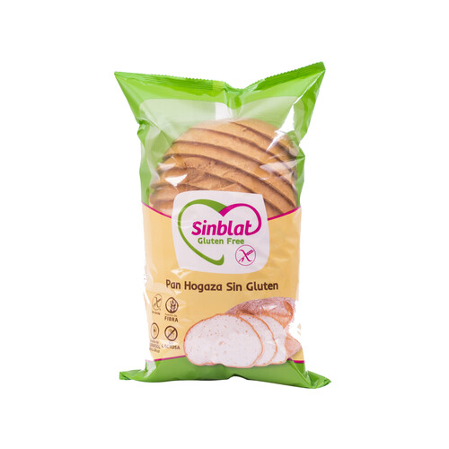 Alcampo SINBLAT Pan hogaza cortado sin gluten SINBLAT 390 g