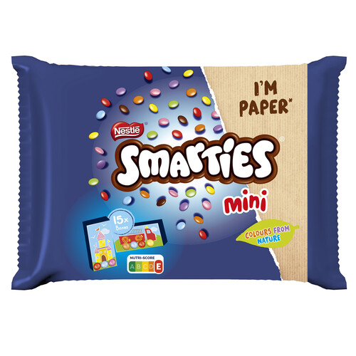 Alcampo SMARTIES Grageas de colores con chocolate 216 g