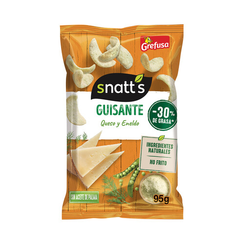 Alcampo SNATTS Snacks de lentajas con queso y especias 95 g