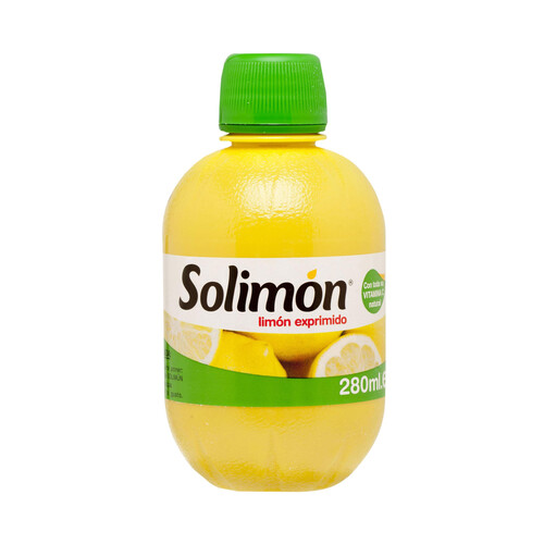 Alcampo SOLIMON Aderezo de limón exprimido 100% 280 ml