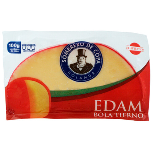 Alcampo SOMBRERO DE COPA Queso bola edam tierno 310 g