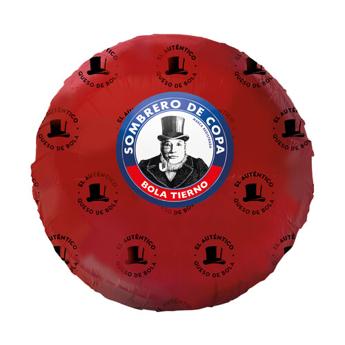 Alcampo SOMBRERO DE COPA Queso bola Edam tierno de bola SOMBRERO DE COPA
