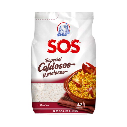 Alcampo SOS Arroz especial caldosos y melosos 500 g