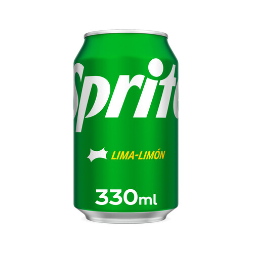 Alcampo SPRITE Refresco de lima limón bajo en azúcar lata de 33 cl