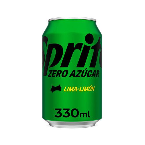 Alcampo SPRITE ZERO Refresco de lima limón sin azúcar lata de 33 cl