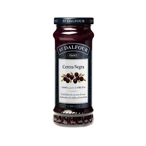 Alcampo ST.DALFOUR Mermelada de cerezas negras ST.DALFOUR 284 g