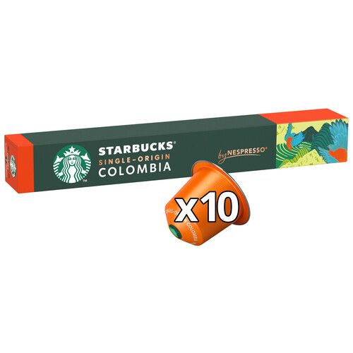 Alcampo STARBUCKS Café en cápsulas Colombia I7 10 uds