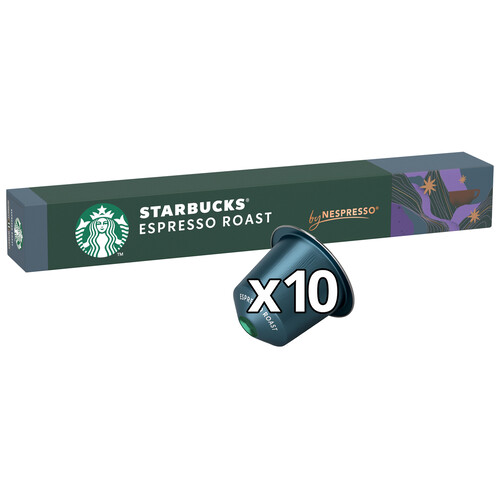 Alcampo STARBUCKS Café en cápsulas Espresso I11 10 uds