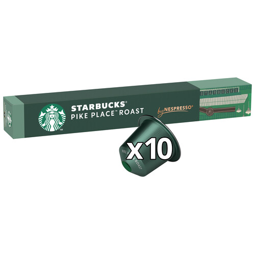 Alcampo STARBUCKS Café en cápsulas Pike Place Lungo I7 10 uds