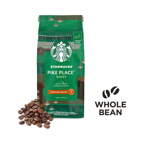 Alcampo STARBUCKS Café en grano arábica medium roast I7 450 g