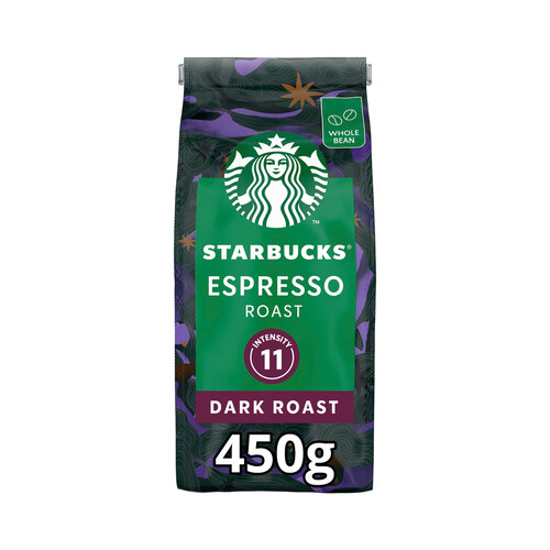 Alcampo STARBUCKS Café en grano espresso arábica dark roast 450 g