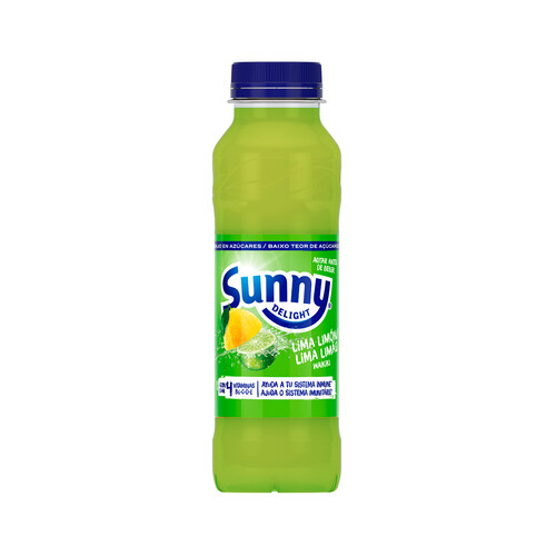 Alcampo SUNNY Refresco vitaminico sabor a lima limón SUNNY WAIKIKI 310 ml