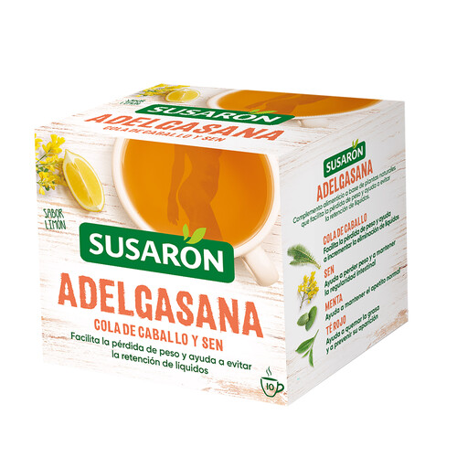 Alcampo SUSARON Adelgasana Infusión cola de caballo y sen 10 uds.13 g