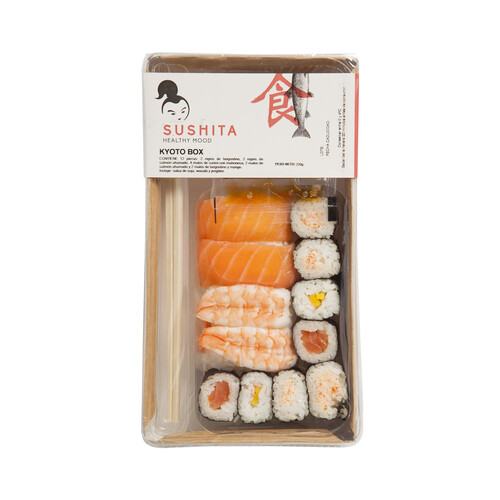 Alcampo SUSHITA Bandeja de aperitivo Kyoto SUSHITA 220 g