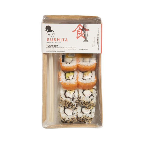 Alcampo SUSHITA Bandeja de aperitivo Tokio SUSHITA 215 g