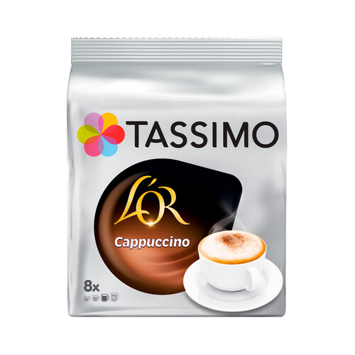 Alcampo TASSIMO L'OR Café en cápsulas espresso capuccino 8 uds