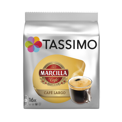 Alcampo TASSIMO MARCILLA Café en cápsulas largo 16 uds