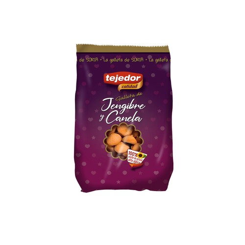 Alcampo TEJEDOR Galletas de jengibre y canela 300 g