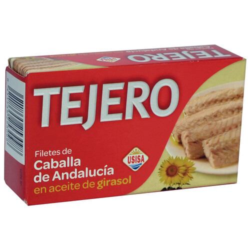 Alcampo TEJERO Caballa del sur en aceite de girasol en filetes 78 g
