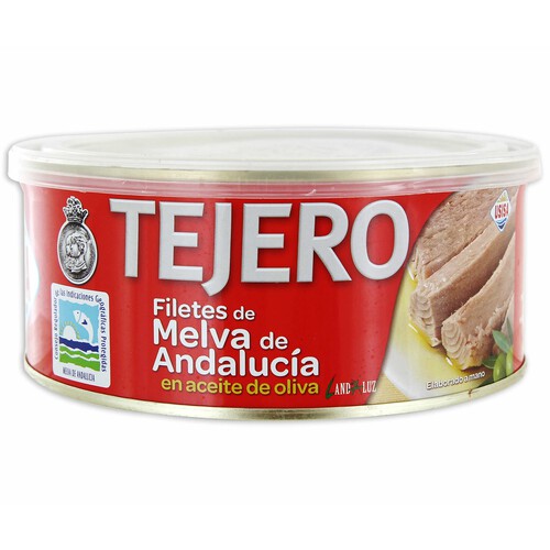 Alcampo TEJERO Filetes de melva en aceite de oliva 618 g