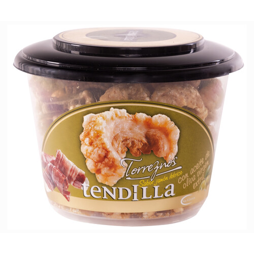 Alcampo TENDILLA Torreznos sabor jamón Ibérico con aceite de oliva virgen extra TENDILLA 125 g
