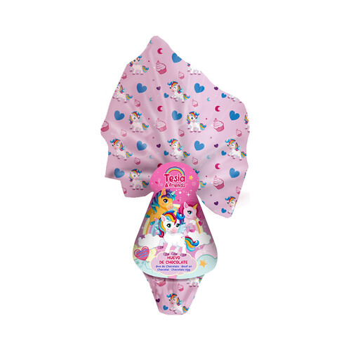 Alcampo TESIA Huevo de pascua con sorpresa Unicornio 220 g