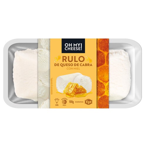Alcampo TGT Rulo de cabra con miel OH MY CHEESE 100 g