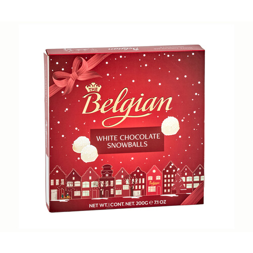 Alcampo THE BELGIAN Bombón chocolate blanco the belgian 200 g