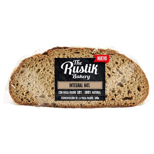 Alcampo THE RUSTIK BAKERY Pan de hogaza integral 450 g