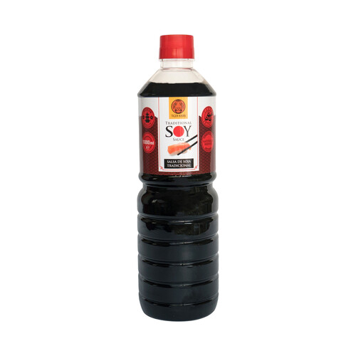 Alcampo TIGER KHAN Salsa de soja tradicional TIGER KHAN 1 l