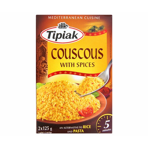 Alcampo TIPIAK Couscous aromatizado con especias TIPIAK paquete de 250 g