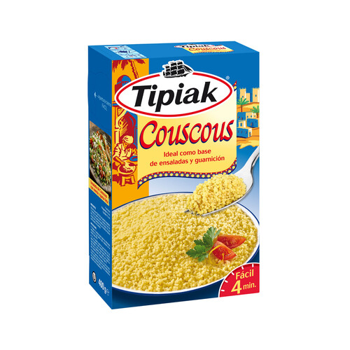 Alcampo TIPIAK Couscous ideal para ensaladas o guarnición 400 g