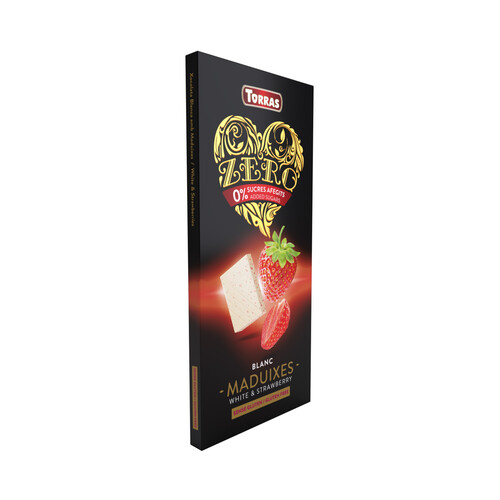 Alcampo TORRAS Chocolate blanco sin azúcares añadidos 125 g