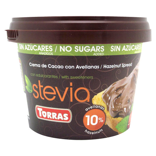 Alcampo TORRAS Crema de cacao con avellanas y edulcorantes 200 g