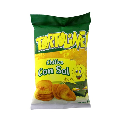 Alcampo TORTOLINES Plátano frito salado TORTOLINES bolsa de 114 g