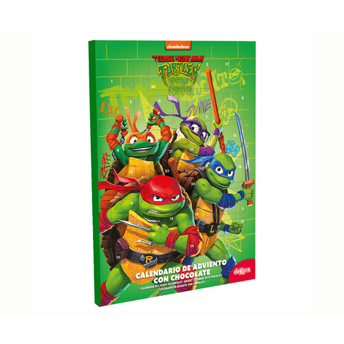 Alcampo TORTUGAS NINJA Calendario adviento tortugas ninja 50 g