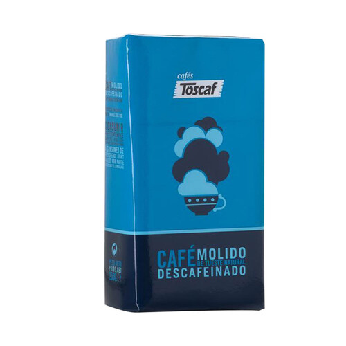 Alcampo TOSCAF Café molido descafeinado natural 250 g