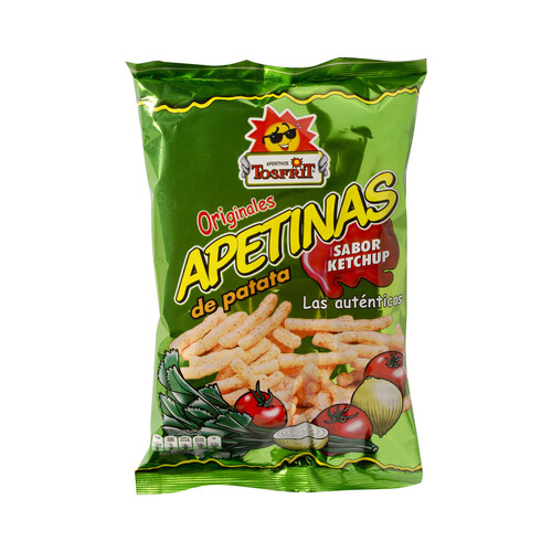 Alcampo TOSFRIT Apetinas sabor ketchup TOSFRIT 90 gramos