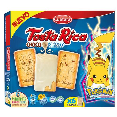 Alcampo TOSTA RICA Galleta con chocolate blanco 220 g